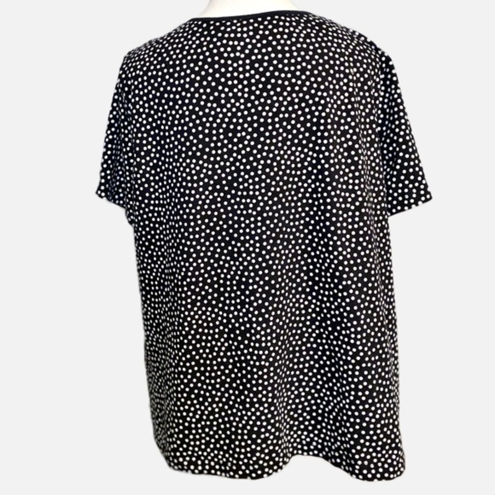 ALFRED DUNNER Top, Tropical & Polka Dots - Picture 2 of 8